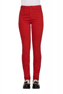 Marken-Skinny-Jeans VENICE rot 32 inch