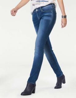 Marken-Slim-Jeans Jasmin blau 34 inch