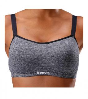Marken-Sport-BH grau-melange
