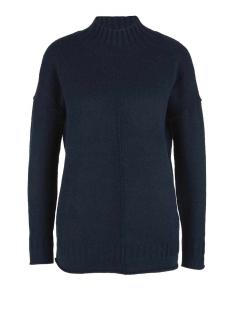 Marken-Stehkragenpullover marine