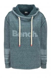 Marken-Sweatshirt grün-melange