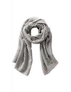 Metallic-Druckschal silbergrau