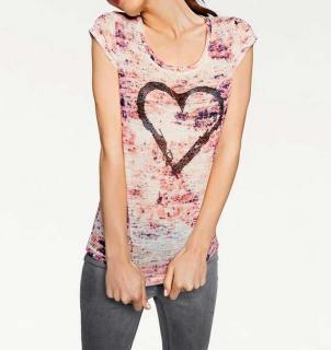 Shirt mit Nieten bunt
