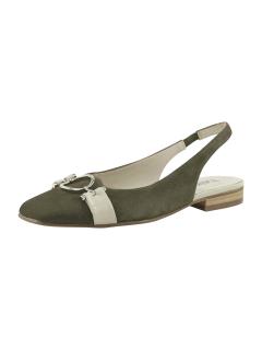 Slingballerina khaki-sand