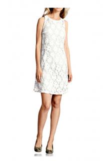 Spitzenkleid creme