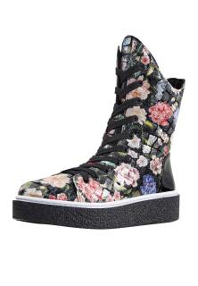 Stiefelette bunt