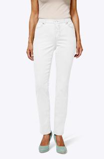 Stretch-Jeans wollweiß