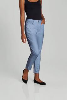 Stretchjeans mit Ziernieten jeansblau