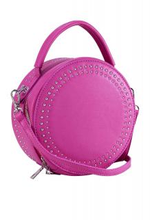 Tasche mit Nieten pink