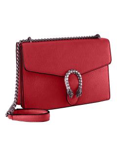 Tasche mit Strass rot