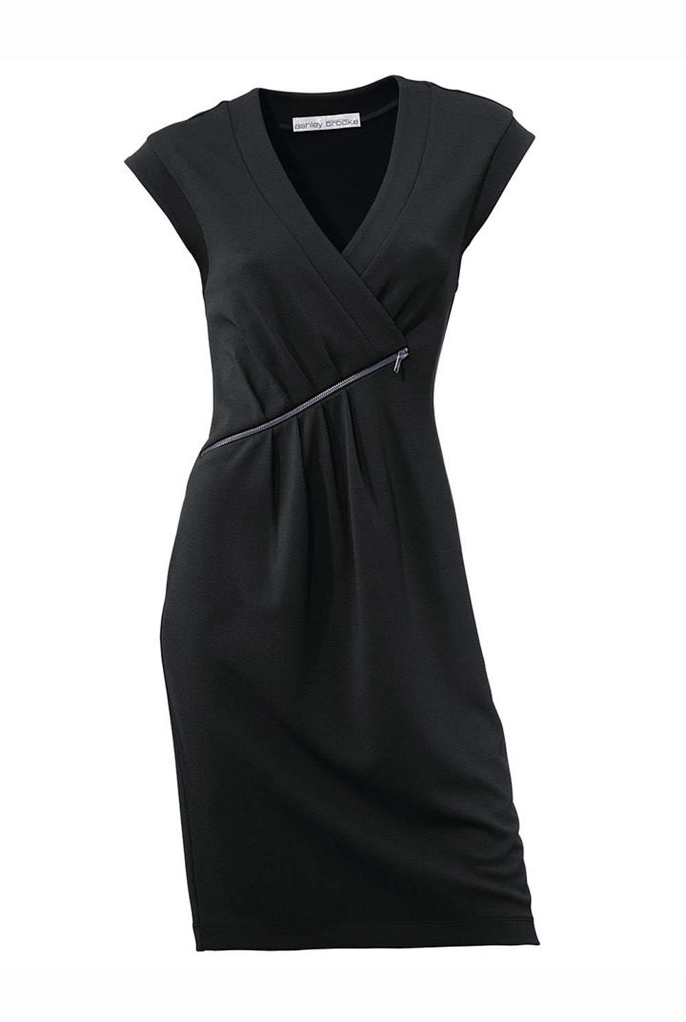 Designer-Kleid schwarz.