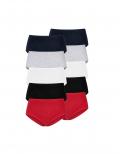 10er-Pack-Taillenslip 5 Farben