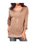 2-in-1 Pullover apricot