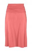 2-in-1-Style-Kleid-Rock lachs