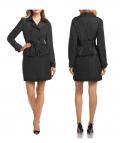 2-in-1-Trenchcoat schwarz