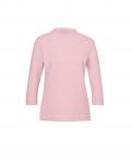 3/4-Ärmeln-Pullover mit Stehkragen rosé
