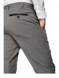 4Tlg-Designer-Herren-Anzug grau-schwarz