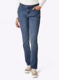 5-Pocket-Baumwoll-Lyocell-Jeans blue