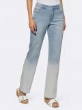 5-Pocket-Jeans mit Farbverlauf blue-bleached