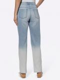 5-Pocket-Jeans mit Farbverlauf blue-bleached