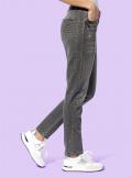 5-Pocket-Jeans mit Glitzersteinchen stone-grey-denim