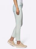 5-Pocket-Jeans mit Perlen blue-bleached