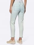 5-Pocket-Jeans mit Perlen blue-bleached