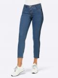 5-Pocket-Stretchjeans blue-stone-washed