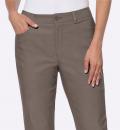 5-Pockets-Bengalin-Stretchhose dunkeltaupe
