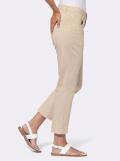 7/8-Twill-Stretchjeans sand