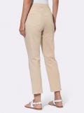 7/8-Twill-Stretchjeans sand
