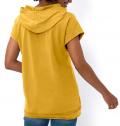 A-Form-Kapuzenshirt ocker