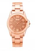 Armbanduhr roségoldfarben