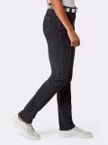 Baumwoll-Modal-Jeans black denim