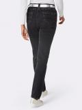 Baumwoll-Modal-Jeans black denim