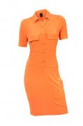Blusenkleid orange Gr. 40