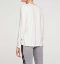 Blusenshirt mit Schluppe offwhite