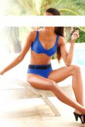 Body-Shaping-Bikini blau-schwarz