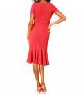 Bodyforming-Kleid koralle Gr. 40