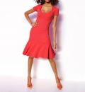 Bodyforming-Kleid koralle Gr. 40