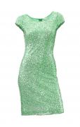 Bodyforming-Paillettenkleid mint