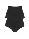 Bodyforming-Slips im 2er-Pack schwarz