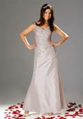 Brautkleid-Set 3-tlg. puder