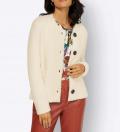 Cardigan champagner