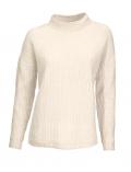 Chenille-Pullover ecru