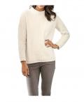 Chenille-Pullover ecru