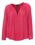 Chiffon-Bluse pink