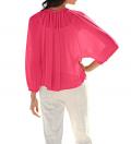 Chiffon-Bluse pink