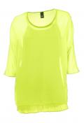 Chiffon-Blusenset limone