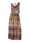 Chiffon-Maxikleid bunt